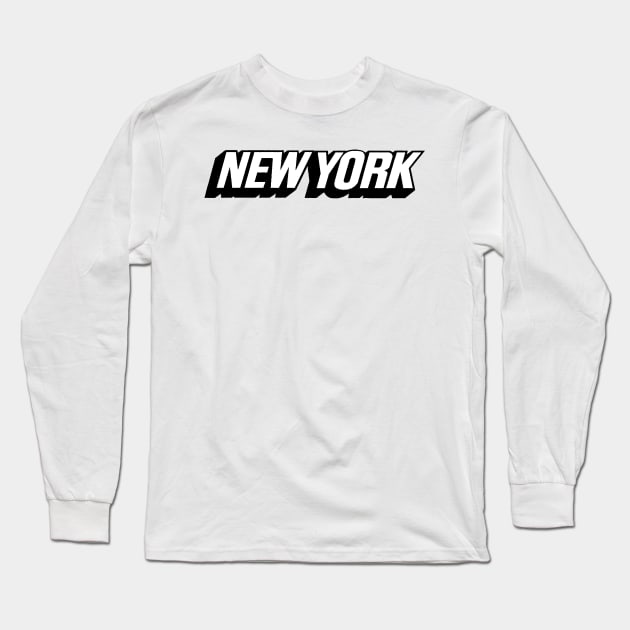 New York - Big Apple - The city that never sleeps T-Shirt Long Sleeve T-Shirt by kenrock